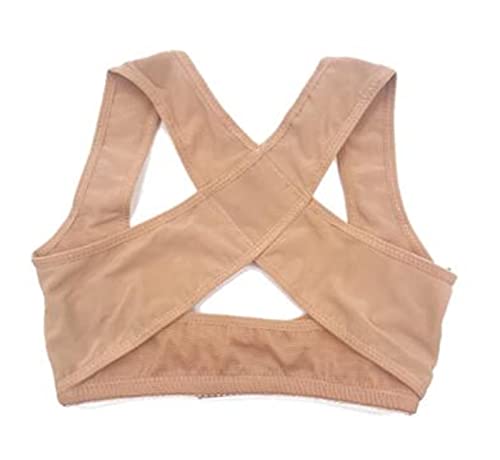 Rückenstützgürtel für Damen, Haltungskorrektur, Schulterkorsett, Rückenschmerzen, verstellbare Korrektur (Farbe: Beige, Größe: XL) (Beige XL) (Beige XX) von CWLPSL