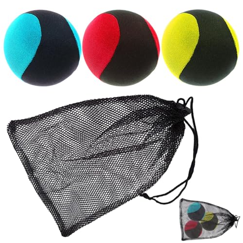 3 Stück Wasserhüpfbälle Und 1 Stück Netzbeutel, Schwimmspielzeug, Schwimmbadbälle, Poolzubehör, Strandspielzeugbälle 3 Stück Wasserhüpfbälle Und 1 Stück Netzbeutel, Schwimmspielzeug, Schwimmbadbälle, Poolzubehör, Strandspielzeugbälle von CWPFVQA