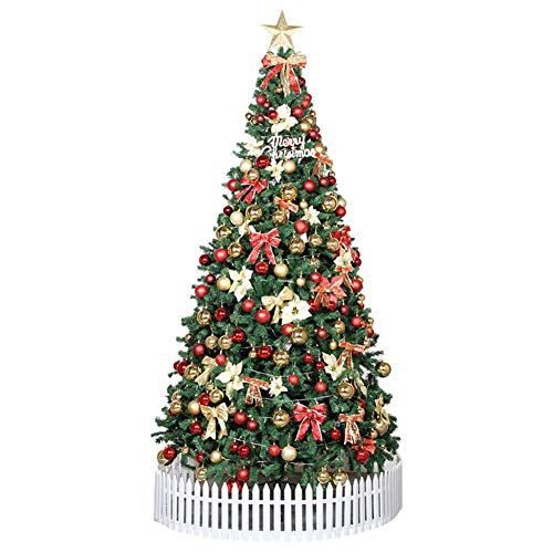 Beleuchteter, faltbarer künstlicher Weihnachtsbaum aus PVC, 1,22 m, Beine aus massivem Metall, massiver Weihnachtsbaum aus Kiefernholz mit Reißverschluss für die Innendekoration, bis zu 120 cm (47 von CWZZWS