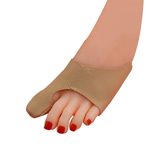 CWZZWS Bunion Corrector Big Toe Straightener, Bunion Splint Support Protectors Sleeve, mit Silikon-Gel-Pad und Zehenspreizern zur Schmerzlinderung bei Hallux Valgus von CWZZWS