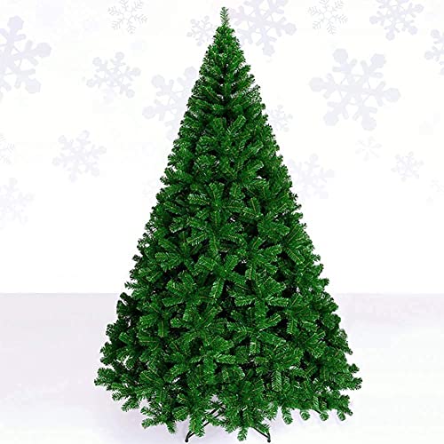 CWZZWS Künstlich, 1,52 m, künstlicher Weihnachtsbaum, faltbar, Metallstütze, 400 Zweige, Spikes, Premium-Fichtenholz, aufklappbarer Weihnachtsbaum (Weihnachtsbaum), Atmosphäre von CWZZWS