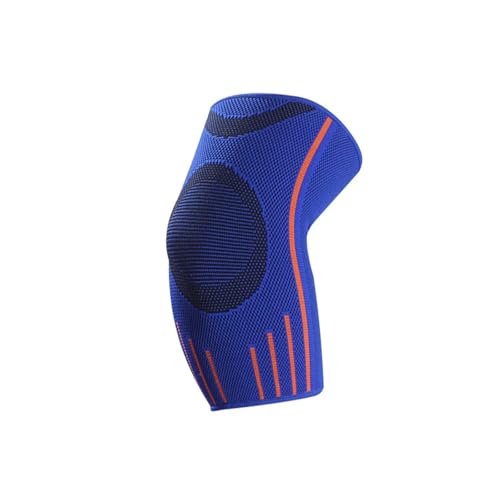 CXLHZCJB 2 Stück Knieschoner für Erwachsene und Kinder, Ellenbogenschutz, Knieschoner, Sport, Sicherheits-Knieschoner, Trainingsbandage, Unterstützung für Basketball, Sport, Ellenbogenschoner (blau, von CXLHZCJB