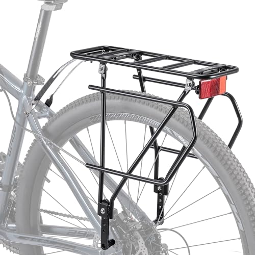 CXWXC Fahrrad Gepäckträger Hinten mit Reflektor MTB Gepäckträger maximaler Belastung 27kg Fahrradgepäckträger für 26-29 Zoll CXWXC Fahrrad Gepäckträger Hinten mit Reflektor MTB Gepäckträger maximaler Belastung 27kg Fahrradgepäckträger für 26-29 Zoll von CXWXC
