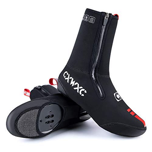 CXWXC Cycling Shoe Covers Neoprene Waterproof,Winter Thermal Warm Full Bicycle Overshoes for Men Women,Road Mountain Bike Booties CXWXC Cycling Shoe Covers Neoprene Waterproof,Winter Thermal Warm Full Bicycle Overshoes for Men Women,Road Mountain Bike Booties von CXWXC