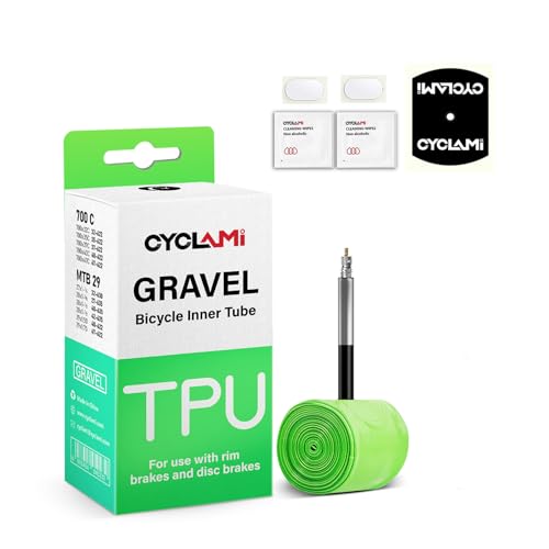 CYCLAMI 1PC TPU Gravel Inner Tube 700C x 32-47,FV:45MM CYCLAMI 1PC TPU Gravel Inner Tube 700C x 32-47,FV:45MM von CYCLAMI