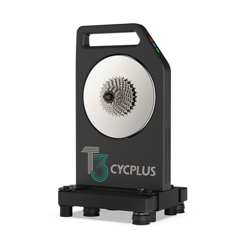Cycplus T3 Fahrrad-Widerstandstrainer mit präziser Steuerung für realistisches Indoor-Radfahren und genaue Leistungsdaten über App-Unterstützung Cycplus T3 Fahrrad-Widerstandstrainer mit präziser Steuerung für realistisches Indoor-Radfahren und genaue Leistungsdaten über App-Unterstützung von CYCPLUS