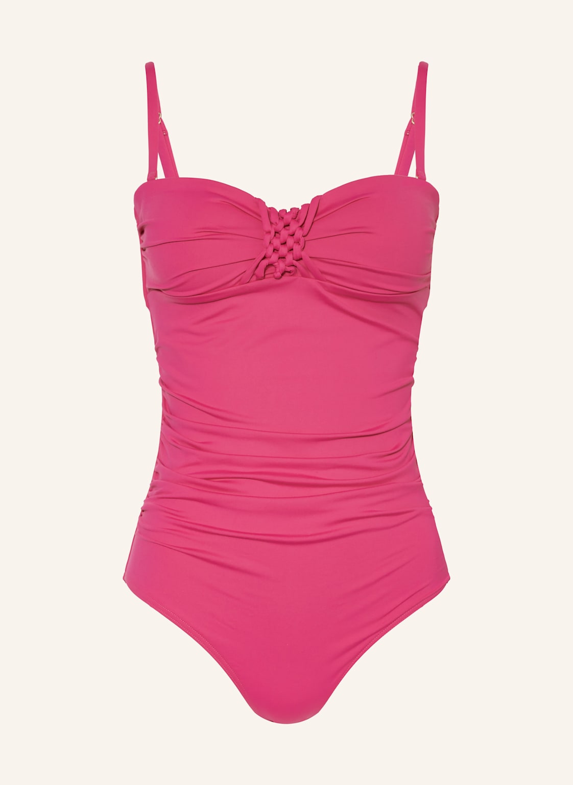 Cyell Bandeau-Badeanzug Framboise pink von CYELL