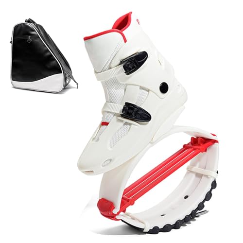 CYHTYM Sprungschuhe PU-Rucksack mit hüpfenden Schnürsenkeln für drinnen und draußen, Anti-Schwerkraft-Stiefel für Fitness und Gewichtsverlust(Large) von CYHTYM