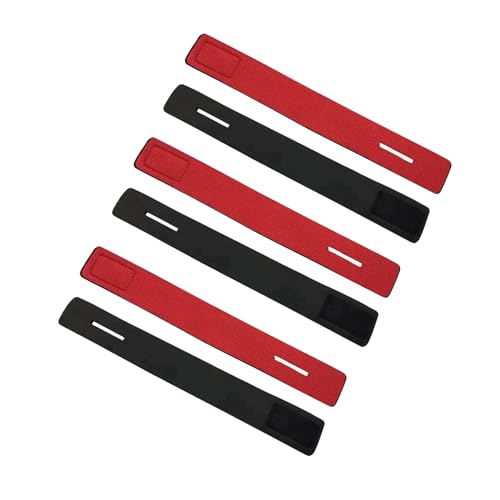 CYILPR 6Pcs Angelrute Strap Einstellbare Angelrute Krawatte Angelrute Gürtel Dehnbare Angelrute Wrap Strap Elastische Stange Krawatte von CYILPR