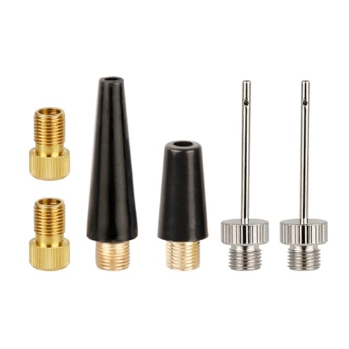 CYILPR Nadel Aufblasen Kugel Reifen Pumpen Adapter Set Luft Düse Pumpen Adapter Kugel Pumpen Nadel Für Sport Kugel Und Fahrräder von CYILPR