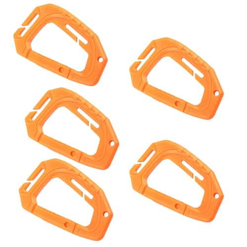 CYILPR Pack Camping Survival Karabiner Bergsteigen Karabiner Sicherheitskarabiner Für Kletterer Und Abenteuersuchende Schlüssel von CYILPR