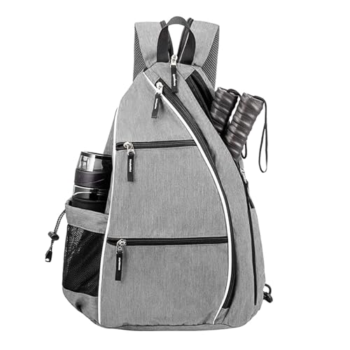 CYILPR Pickleball-Tasche für Damen und Herren, Pickleball-Rucksack, verstellbar, Crossbody-Tasche, Tennistasche, Pickleball, Paddeltasche von CYILPR