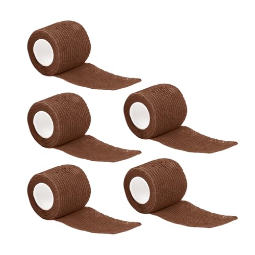 CYILPR Selbsthaftende Bandage, elastisch, kohäsiv, Bandage, Vlies, erstes Band für Sport, Handgelenk, Knöchel, Fitness, 5 Stück von CYILPR