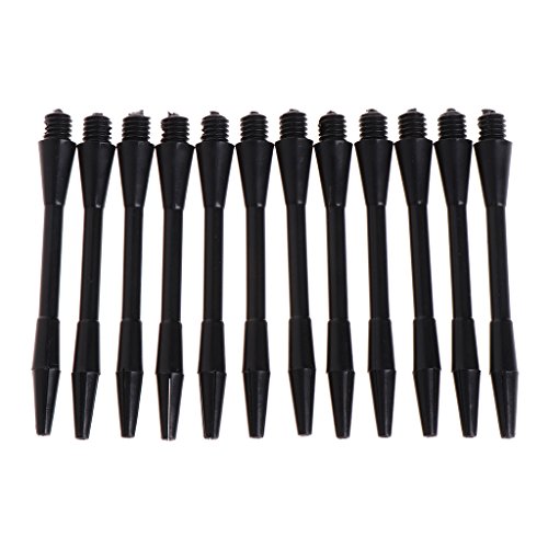Harrow Dartpfeile mit kurzem Schaft, Nylon, Schwarz, 12 Stück Harrow Dartpfeile mit kurzem Schaft, Nylon, Schwarz, 12 Stück von CYILPR