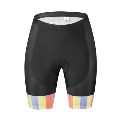 CYMKYQ Fahrradhose,Fahrradhose Herren Kurze Hosen Kleidung Gel 20D Pad MTB Rennrad Shorts Schnelltrocknende Uniform Atmungsaktiv(9,M) von CYMKYQ