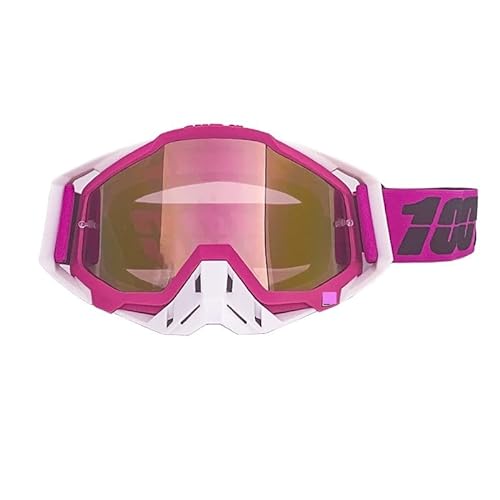 Motocross Brille,Motorradbrille Schutzbrille, Motorradhelm-Schutzbrille, Offroad-Schutzbrille, wind- und sandstaubdichte Schutzbrille (Color : 7) von CYMKYQ