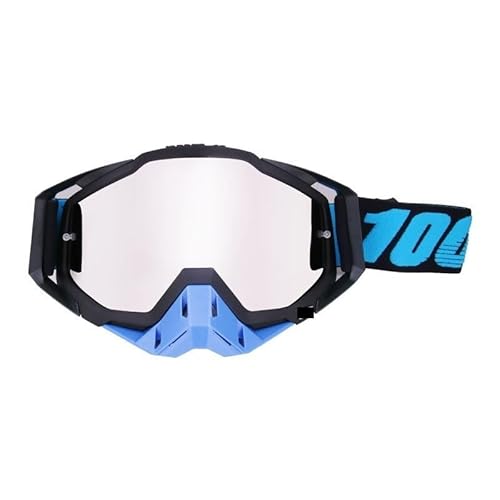 Motocross Brille,Motorradbrille Schutzbrille, Motorradhelm-Schutzbrille, Offroad-Schutzbrille, wind- und sandstaubdichte Schutzbrille (Color : 9) von CYMKYQ