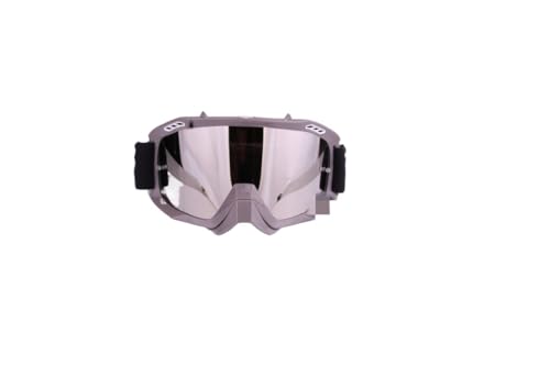 Motocross Brille,Motorradbrille Schutzbrillen Offroad-Motorrad-Rennbrillen Mountainbike-Reithelmbrillen Outdoor-Brillen Winddichte Schutzbrillen (Color : Full gray) von CYMKYQ