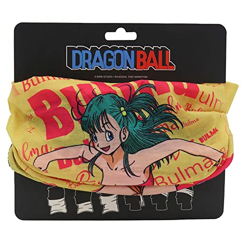 CYPBRANDS Unisex Dragon Ball-Bulma Schlauchschal, gelb, One Size CYPBRANDS Unisex Dragon Ball-Bulma Schlauchschal, gelb, One Size von CYPBRANDS