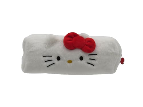 CyP Brands Hello Kitty, Sanrio, Federmäppchen, Plüsch, Weiß, offizielles Produkt, weiß, Sanrio Hello Kitty Federmäppchen aus Plüsch CyP Brands Hello Kitty, Sanrio, Federmäppchen, Plüsch, Weiß, offizielles Produkt, weiß, Sanrio Hello Kitty Federmäppchen aus Plüsch von CYPBRANDS