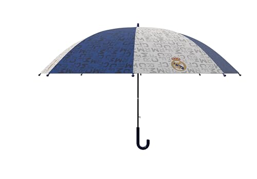 CyP Brands Real Madrid Regenschirm für Kinder, Durchmesser 54 cm, automatisch, mehrfarbig, offizielles Produkt, bunt von CYPBRANDS