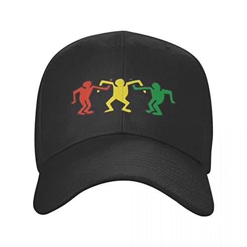 Baseballmütze Custom Haring Abstract Dance Baseballmütze Sport Herren Damen verstellbar Keith Geometric Graffiti Art Dad Hat Sommer Baseballmütze Custom Haring Abstract Dance Baseballmütze Sport Herren Damen verstellbar Keith Geometric Graffiti Art Dad Hat Sommer von CYYCXC@