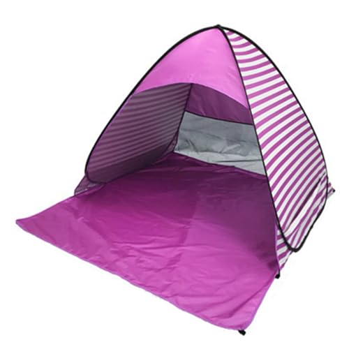 CYzpf Zelt Automatisches 1-2 Personen Sofortzelt Pop Up 4 Jahreszeiten Wasserdicht & Winddicht Campingzelt für Trekking Outdoor Garten Strand,Pink1,1.5m*1.65m*1.1m von CYzpf
