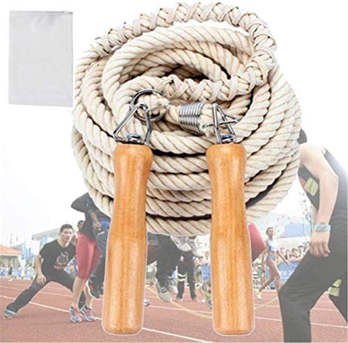 CZ-XING Springseil für Mehrspieler, langes Seil, Längen: 5 m, 7 m, 10 m, für Gruppen, Seilspringen, 5 Meter CZ-XING Springseil für Mehrspieler, langes Seil, Längen: 5 m, 7 m, 10 m, für Gruppen, Seilspringen, 5 Meter von CZ-XING