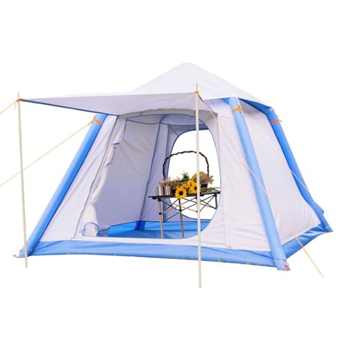 CZMYCBG Campingzelt mit sofortigem Aufbau, wetterfestes Zelt, doppelt-Dickes Gewebe, aufblasbares Zelt for Outdoor-Wanderungen, Bergsteigen und Reisen von CZMYCBG