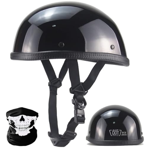 CZSBXBHD Halbschalenhelm mit ECE Jethelm Retro Schnellverschluss-Schnalle Motorrad Halbhelme Motorrad Helm Brain-Cap Halbschale Chopper Helm Vintage Roller Helm Scooter-Helm Für Cruiser,C,XXL 63~64CM CZSBXBHD Halbschalenhelm mit ECE Jethelm Retro Schnellverschluss-Schnalle Motorrad Halbhelme Motorrad Helm Brain-Cap Halbschale Chopper Helm Vintage Roller Helm Scooter-Helm Für Cruiser,C,XXL 63~64CM von CZSBXBHD