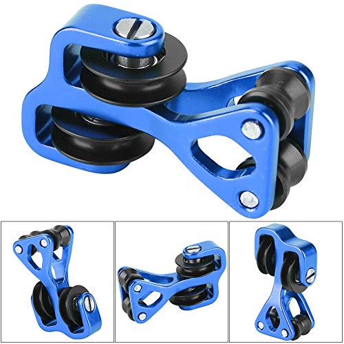 CaCaCook Pfeil und Bogen Bogenschießen-Ausrüstung Komposit-Bogen und Pfeil Spezial-Slider Split String Slider Bogenschießen Compound-Bogen Kabel Slide String Splitter Roller Glide (Blau) von CaCaCook