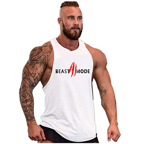 Cabeen Beast Mode Herren Muskel Gym Weste Bodybuilding Muscleshirt Stringer Tank Top Cabeen Beast Mode Herren Muskel Gym Weste Bodybuilding Muscleshirt Stringer Tank Top von Cabeen