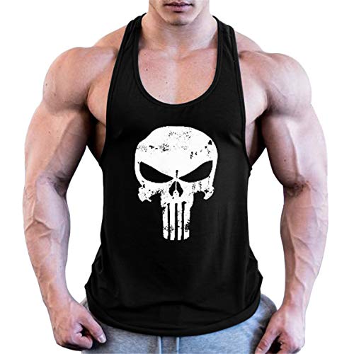 Cabeen Bodybuilding Tank Tops Hemden Herren Baumwolle Fitness Stringer Sport Shirts Achselshirts von Cabeen