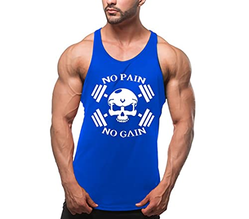 Cabeen Herren No Pain No Gain Muskelshirt Sport Tank Top Fitness Bodybuilding Ärmellos Unterhemden Cabeen Herren No Pain No Gain Muskelshirt Sport Tank Top Fitness Bodybuilding Ärmellos Unterhemden von Cabeen