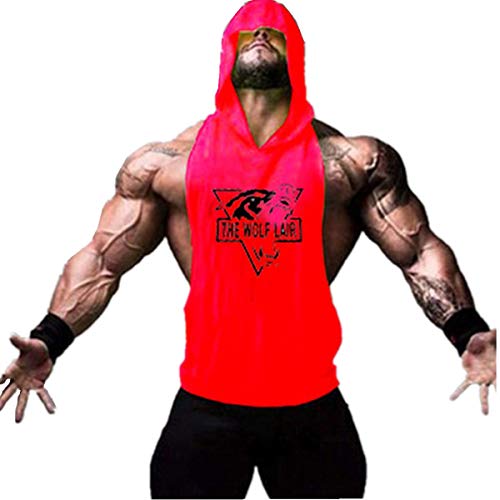 Cabeen Herren Sport Tank Top Fitness Bodybuilding Muskelshirt mit Kapuze Hoddie Cabeen Herren Sport Tank Top Fitness Bodybuilding Muskelshirt mit Kapuze Hoddie von Cabeen
