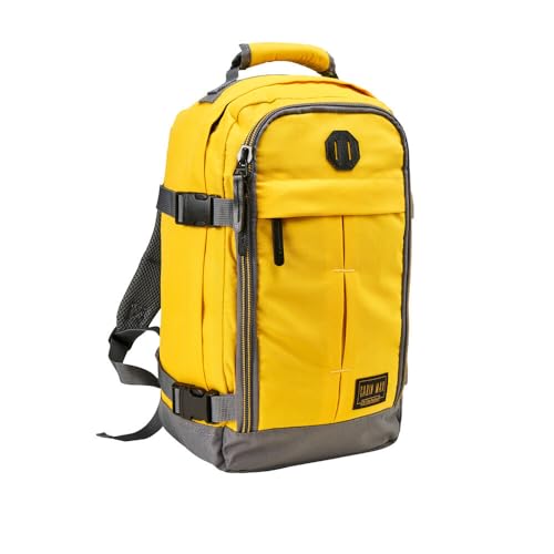 Cabin Max Metz - Ryanair Handgepäck 40x20x25 Perfekter Reiserucksack für Flugzeug, Rucksack & Tasche (rPET Recycelter Stoff 40x20x25cm) von Cabin Max