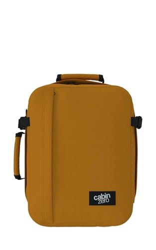 Cabinzero 'CLASSIC 28L TECH' ULTRA LIGHT CABIN BAG WITH LUGGAGE TRACKERS. ORANGE CHILL von Cabinzero