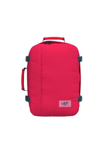 Cabinzero 'CLASSIC 28L' ULTRA LIGHT CABIN BAG WITH LUGGAGE TRACKERS. MIAMI MAGENTA von Cabinzero