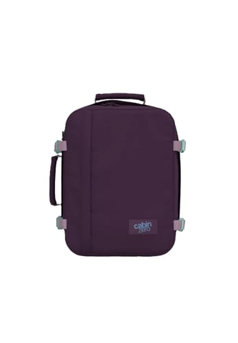 Cabinzero 'CLASSIC 28L' ULTRA LIGHT CABIN BAG WITH LUGGAGE TRACKERS. MIDNIGHT PURPLE von Cabinzero