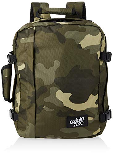 Cabinzero 'CLASSIC 28L' ULTRA LIGHT CABIN BAG WITH LUGGAGE TRACKERS. URBAN CAMO von Cabinzero