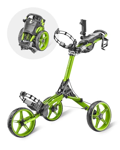 CaddyTek Caddylite Compact, Limettengrün Golf Push Pull Cart/Trolley, Lime, Einheitsgröße CaddyTek Caddylite Compact, Limettengrün Golf Push Pull Cart/Trolley, Lime, Einheitsgröße von CaddyTek