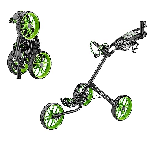 CaddyTek Uni – Erwachsene CaddyLite 15.3 V2 – Grün Deluxe Golfwagen, vierfach faltbar, Version 2, Einheitsgröße CaddyTek Uni – Erwachsene CaddyLite 15.3 V2 – Grün Deluxe Golfwagen, vierfach faltbar, Version 2, Einheitsgröße von CaddyTek