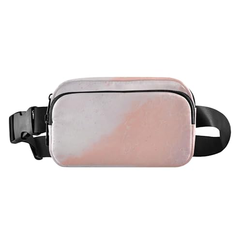 Trendige Crossbody-Tasche für Damen, Herren, Teenager, wasserabweisend, Brusttasche, Gürteltasche mit verstellbarem Gurt, für Workout, Laufen, Wandern, Marmorstruktur, Marmorstruktur, Einheitsgröße, von Caihoyu