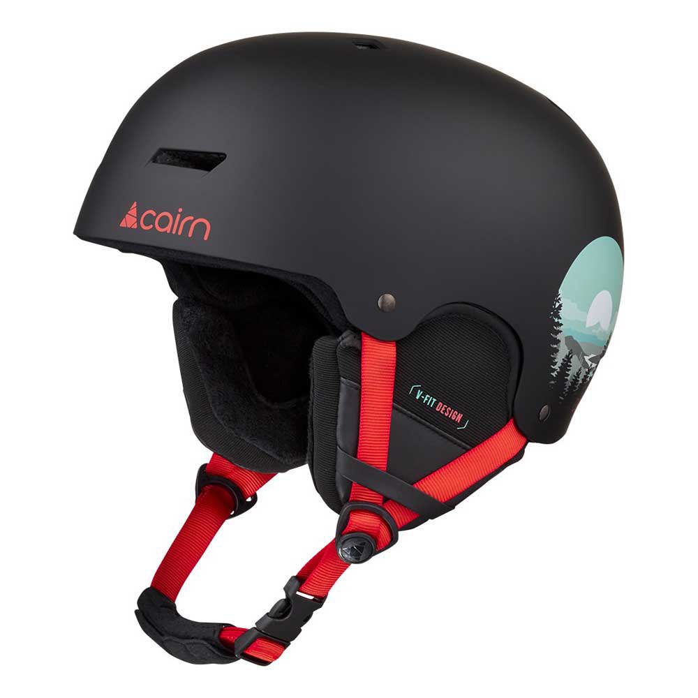 Cairn Darwin Helmet Schwarz 51-52 cm von Cairn