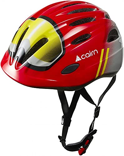 Cairn Earthy Helm, Unisex-Youth, 06 rot, S (52/56) von Cairn
