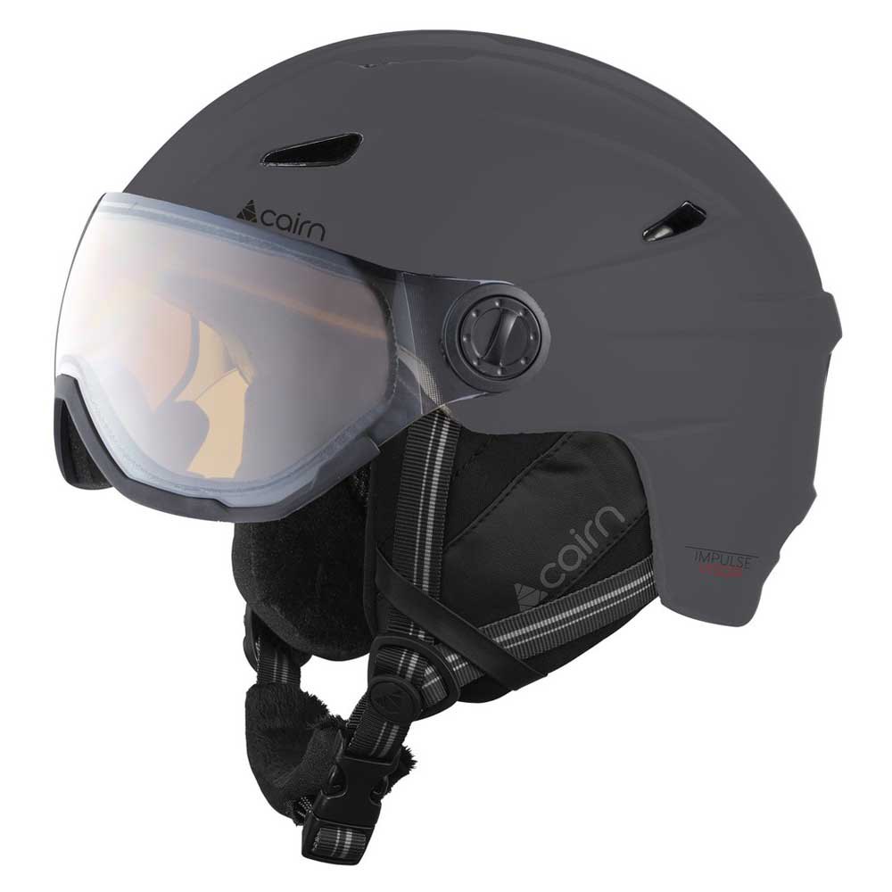 Cairn Impulse Photochromic Visor Helmet Schwarz 55-56 cm von Cairn