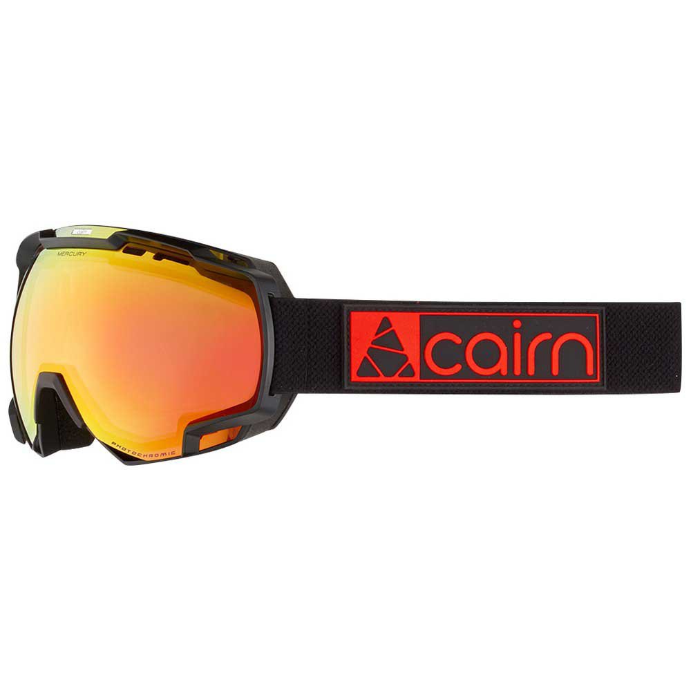 Cairn Mercury Photochromic Ski Goggles Schwarz Evolight NXT Photochromic/CAT1-3 von Cairn