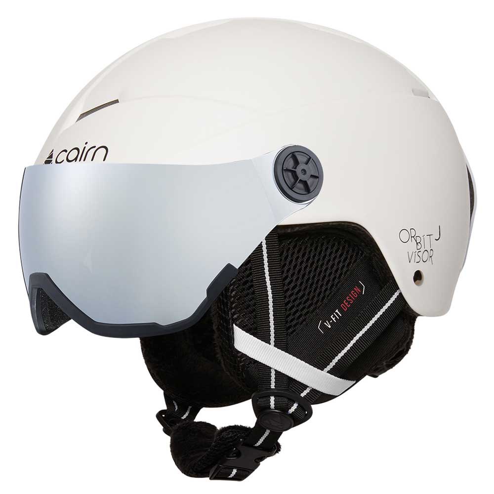 Cairn Orbit Visor Junior Visor Helmet Weiß M von Cairn