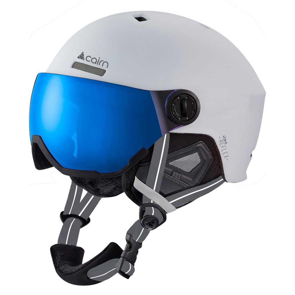 Cairn Reflex Visor Helmet Weiß 54-56 cm von Cairn