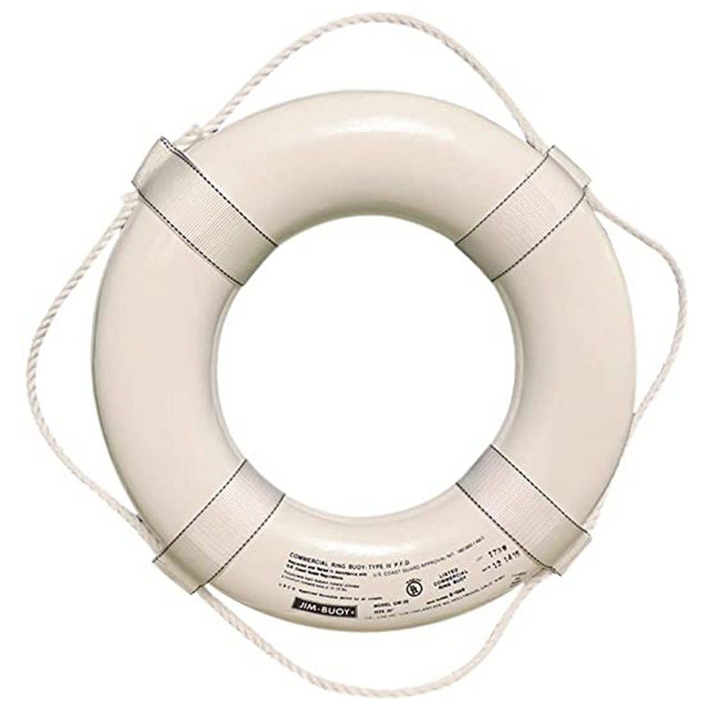 Cal June G-style Life Ring With Straps Weiß 48 cm Cal June G-style Life Ring With Straps Weiß 48 cm von Cal June